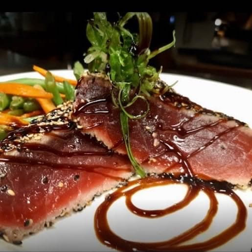 Tuna slices